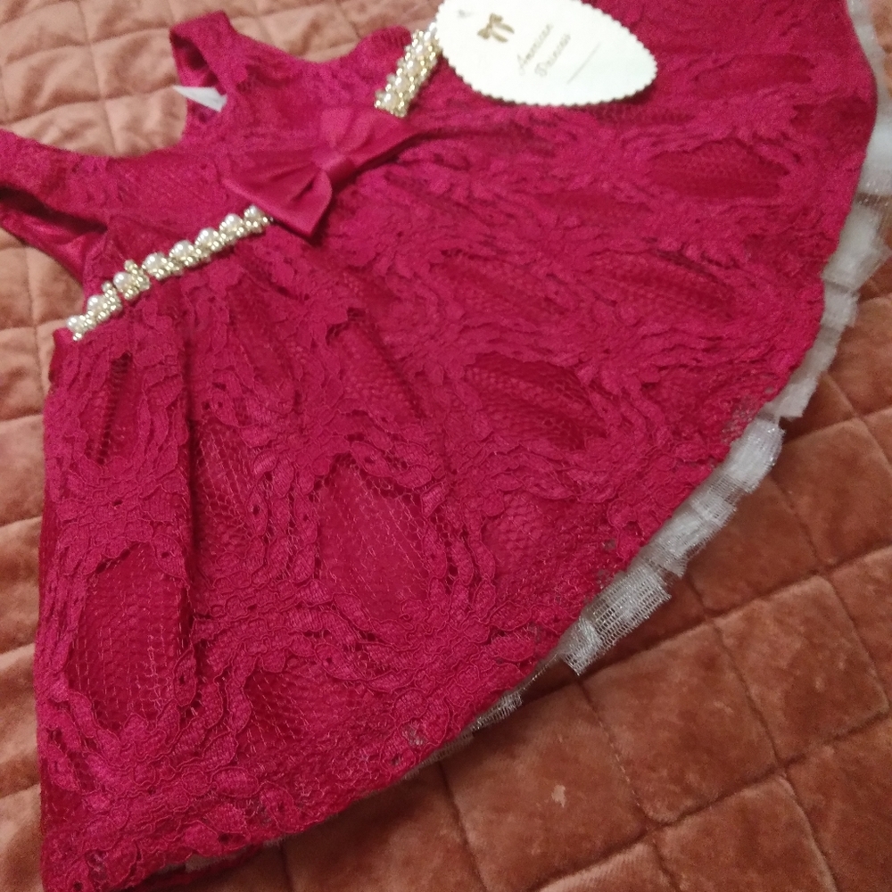 6 month baby girl Christmas Formal Dress